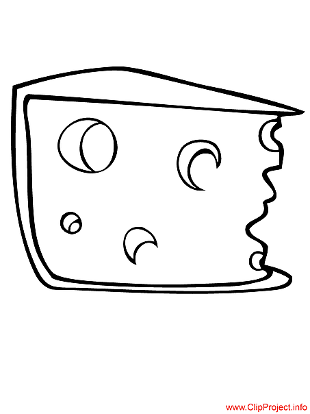 Food coloring pages for free cheese