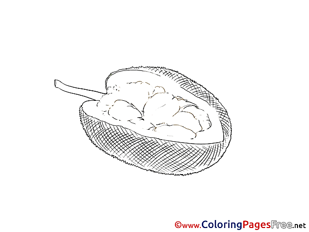 Colouring Sheet download Fruit free