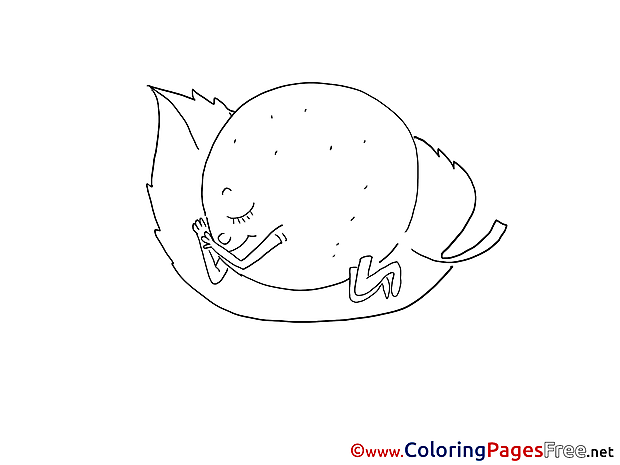 Lemon Children Coloring Pages free