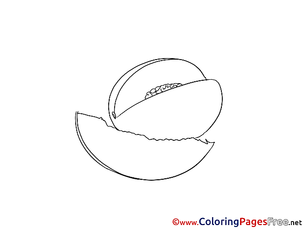 Mango free Colouring Page download