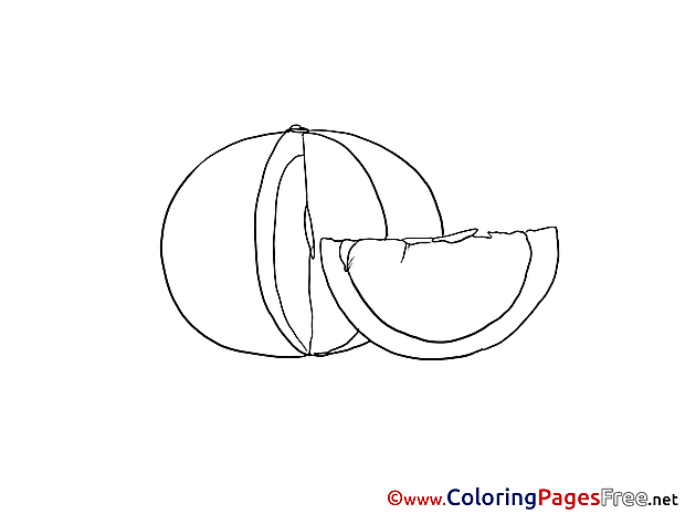 Pumpkin Kids download Coloring Pages