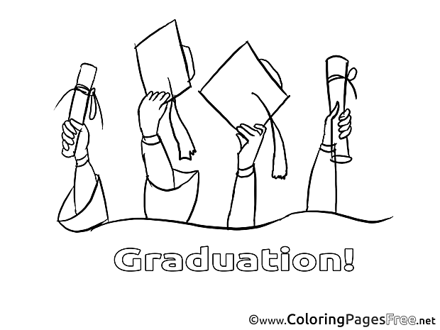 Baccalaureate download Graduation Coloring Pages