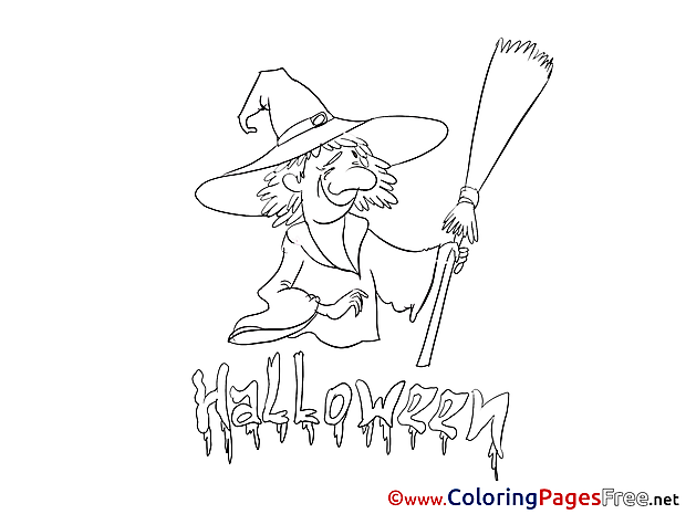 Halloween free Coloring Pages