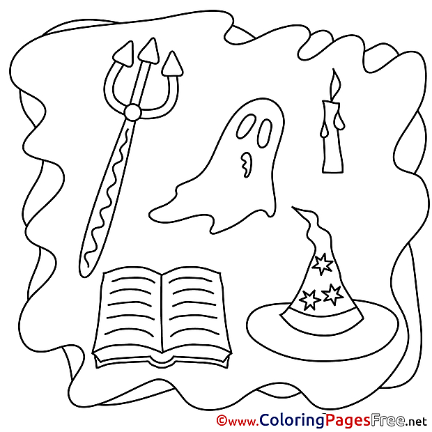 Pitchfork Coloring Pages