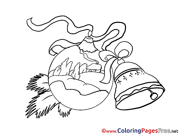 New Year free Coloring Pages