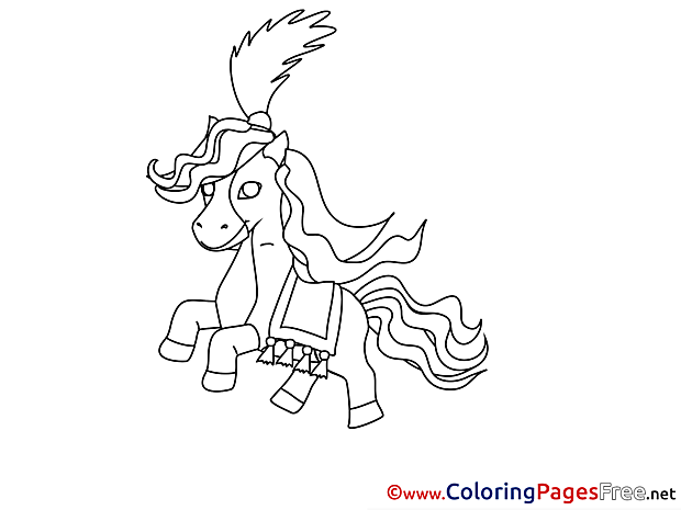 Circus Colouring Sheet download free