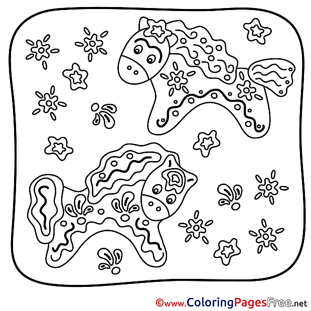 Figurines for free Coloring Pages download