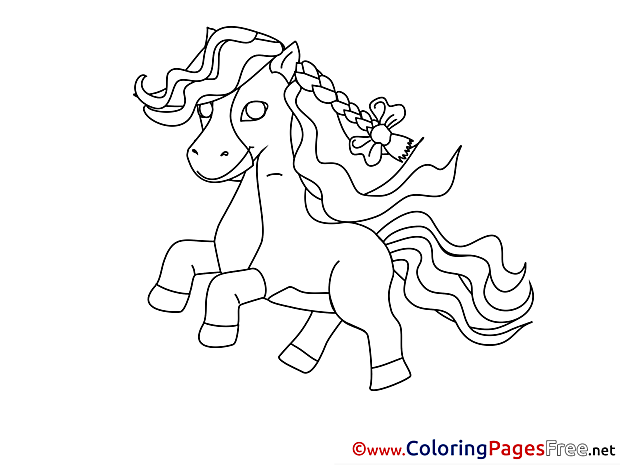 Foal printable Coloring Sheets download
