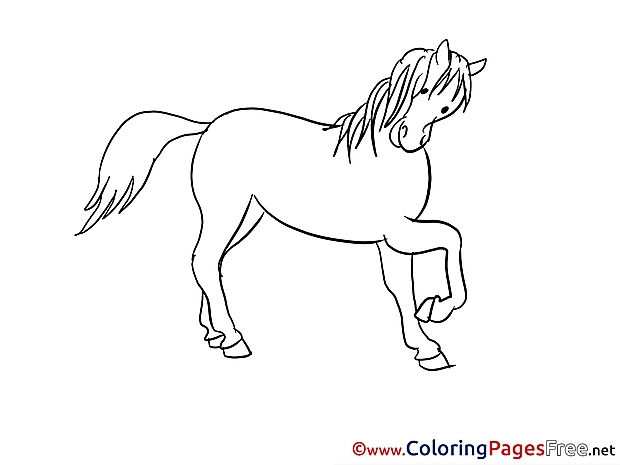 Mare Coloring Sheets download free