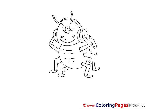 Ladybug Coloring Pages for free