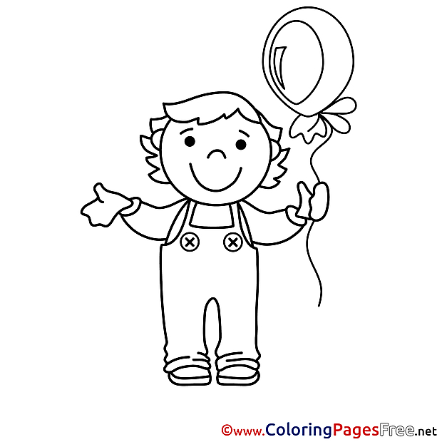Balloon Kids download Coloring Pages