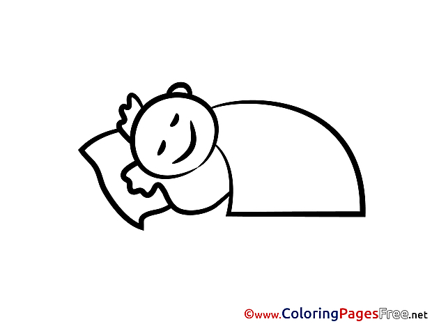 Good Night printable Coloring Sheets download