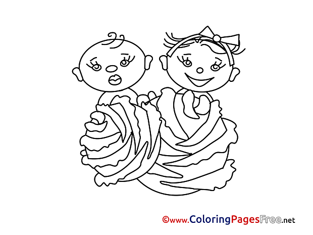 Printable Kids Coloring Pages for free