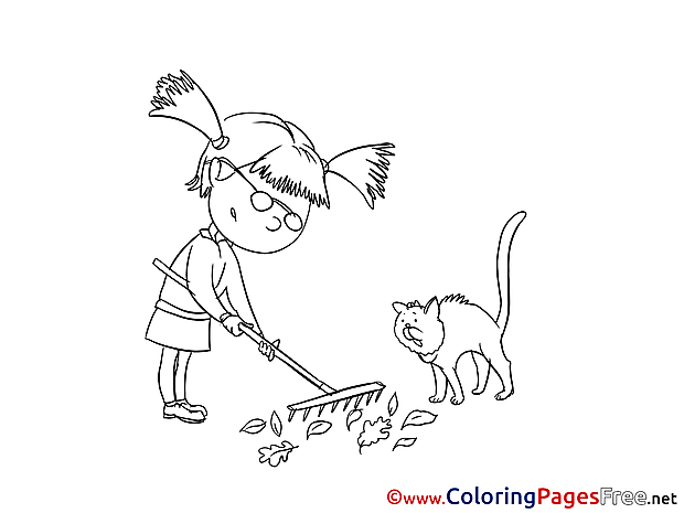 Rake download printable Coloring Pages