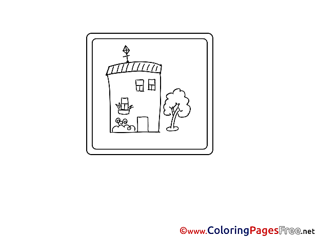 School for free Coloring Pages download