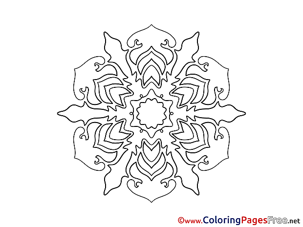 Indian Coloring Pages Mandala