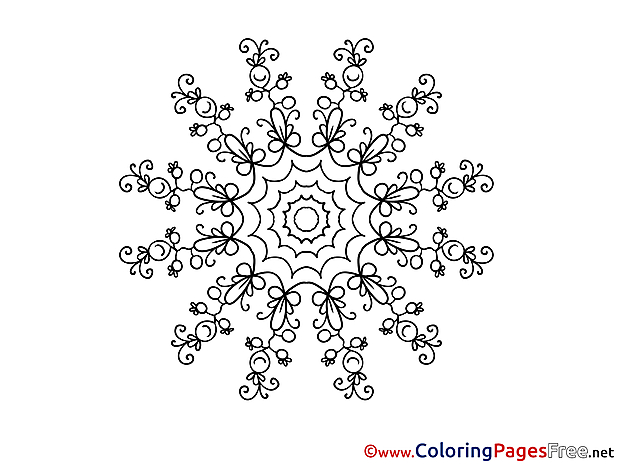 Kids Mandala Coloring Pages