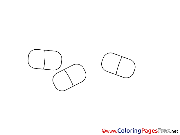 Drugs Children Coloring Pages free