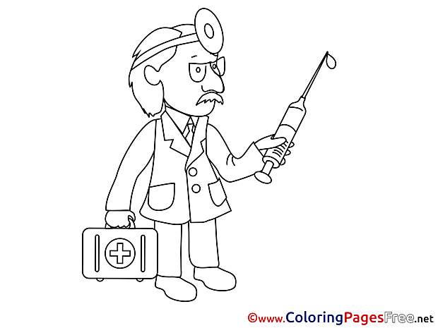 Medicine printable Coloring Sheets download