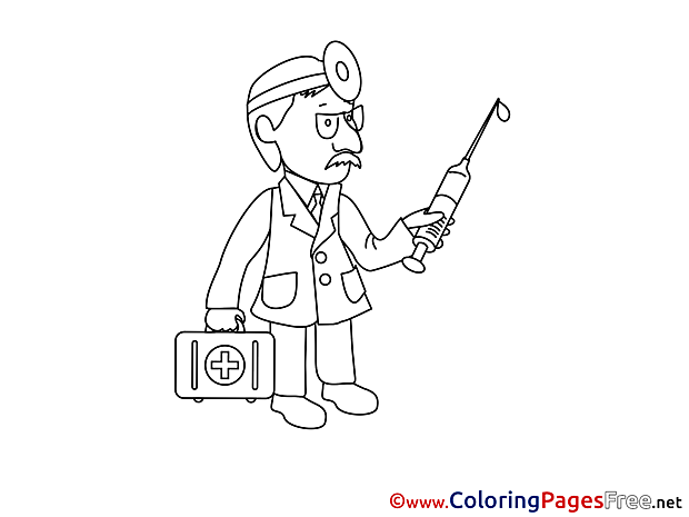 Physician for free Coloring Pages download