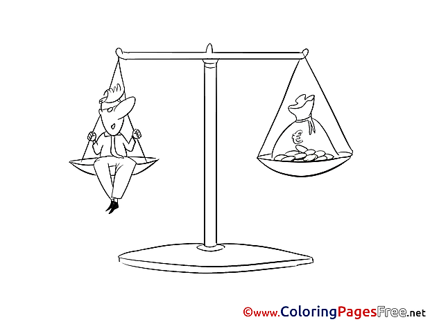 Balance Kids download Coloring Pages