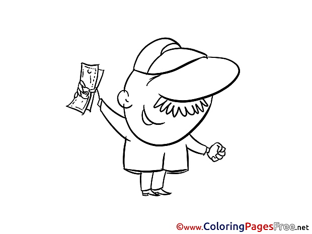Dollars for Children free Coloring Pages
