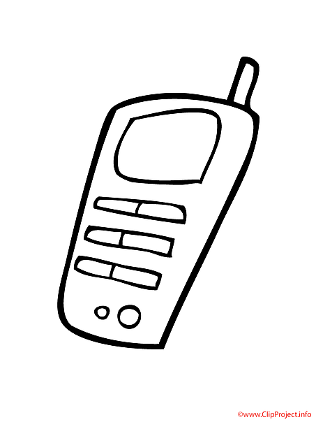 Phone printable coloring page