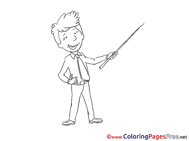 Conference for Children free Coloring Pages