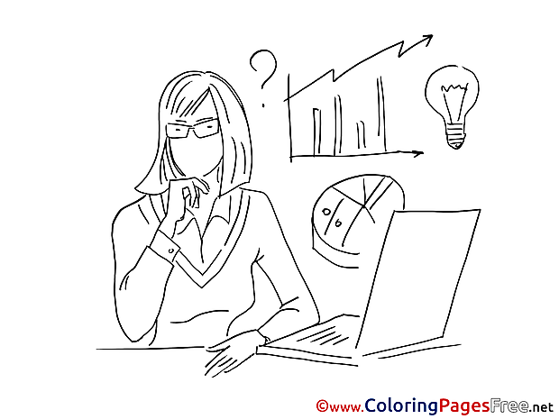 Financier Coloring Sheets download free