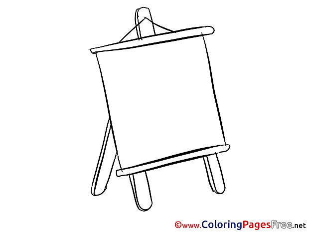 Office Board free Colouring Page download