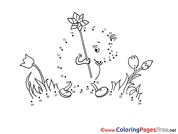 Hedgehog Coloring Sheets Painting by Number free