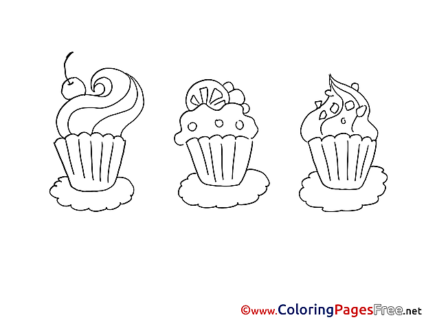 Pancakes download printable Coloring Pages