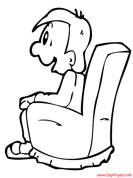 Boy coloring page for free