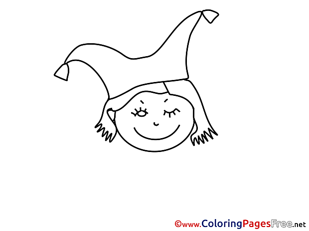 Clown Coloring Sheets download free