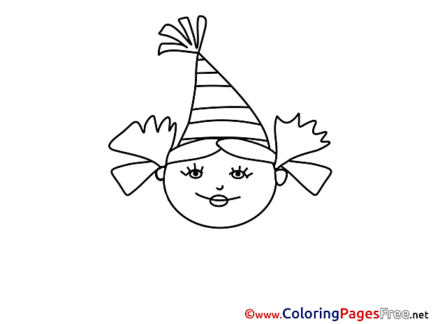 Party Children Coloring Pages free