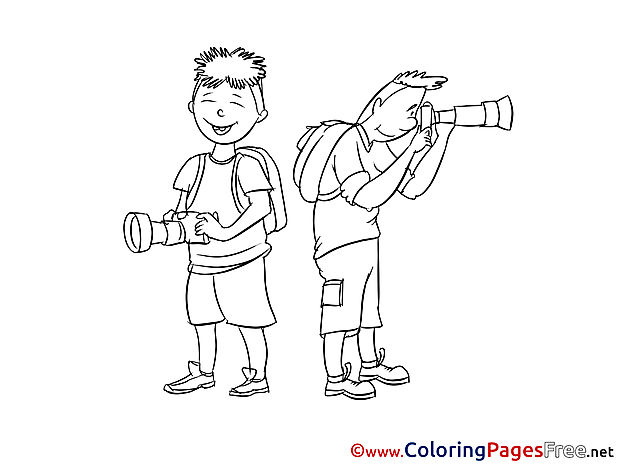 Photographers download Colouring Sheet free