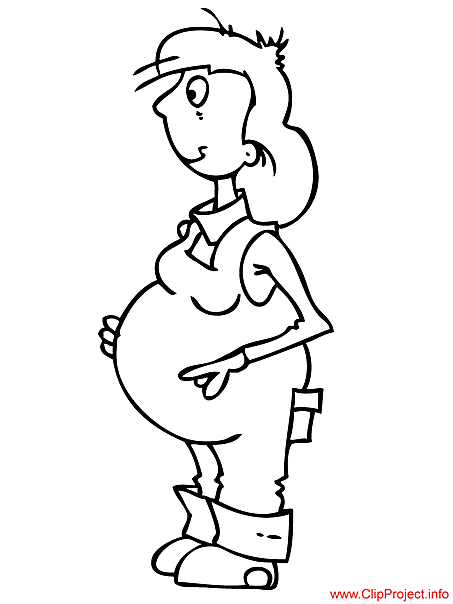 Woman coloring page