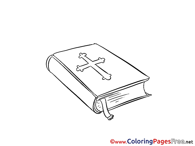 Bible download Christening Coloring Pages