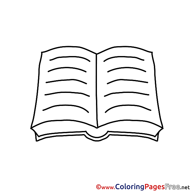 Bible for Kids Communion Colouring Page
