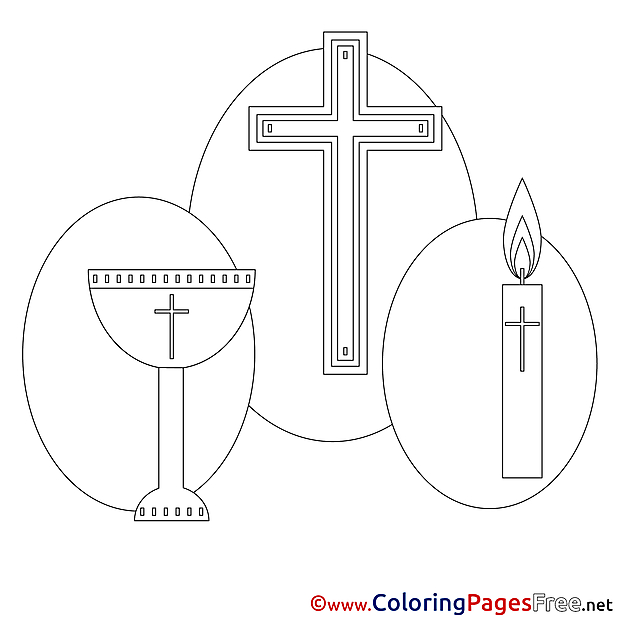 Cross Confirmation free Coloring Pages