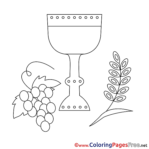 Wine Coloring Sheets Confirmation free