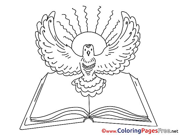 Bible printable Pentecost Coloring Sheets