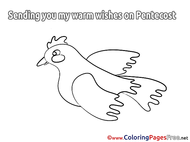Feast Pentecost Coloring Pages download