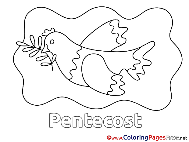 Free Pentecost Olive Coloring Sheets