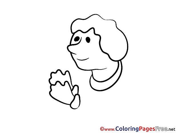 Prayer Coloring Pages