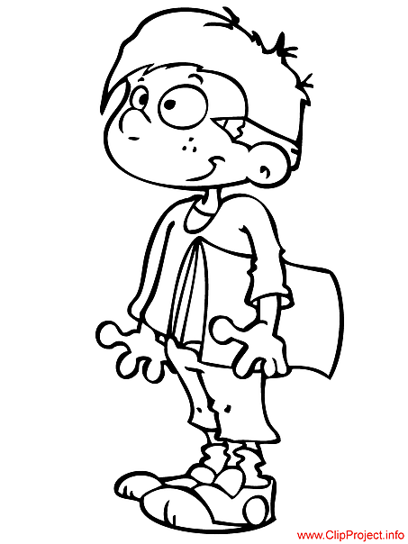 Student image free for colouring