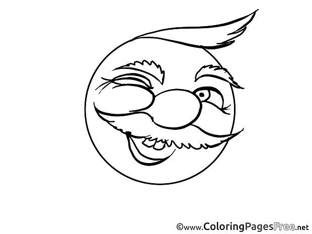 Wink for Kids Smiles Colouring Page