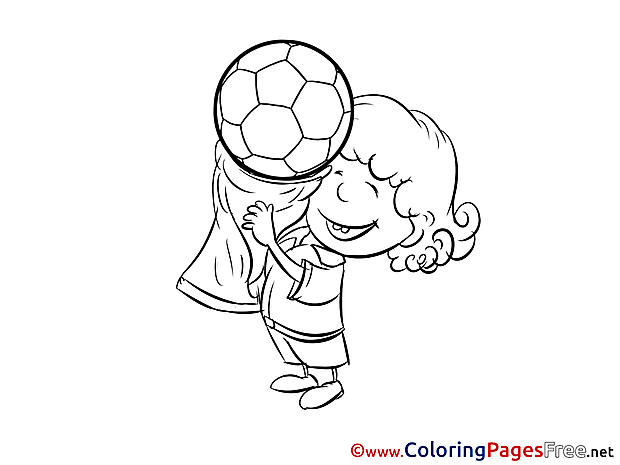 Champion Boy Cup printable Soccer Coloring Sheets