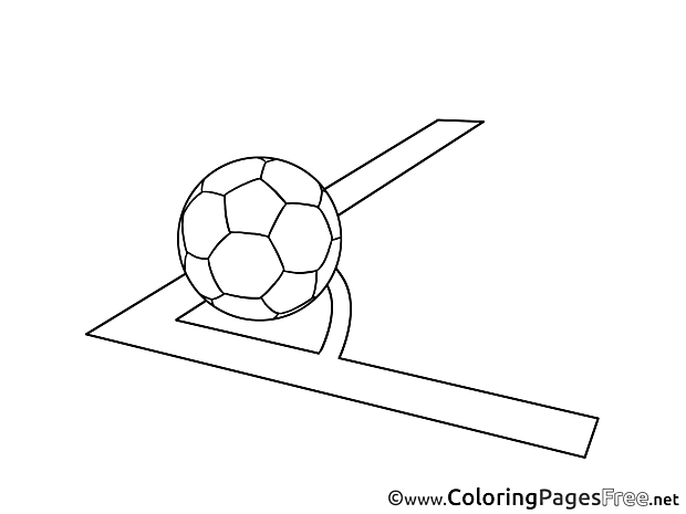 Corner Kids Soccer Coloring Pages 
