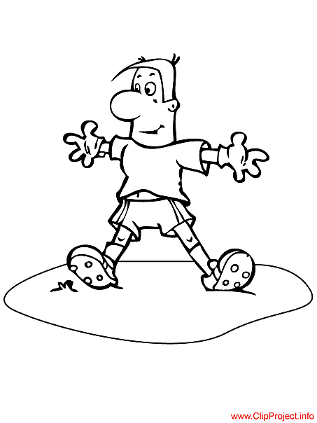 Football coloring page for free